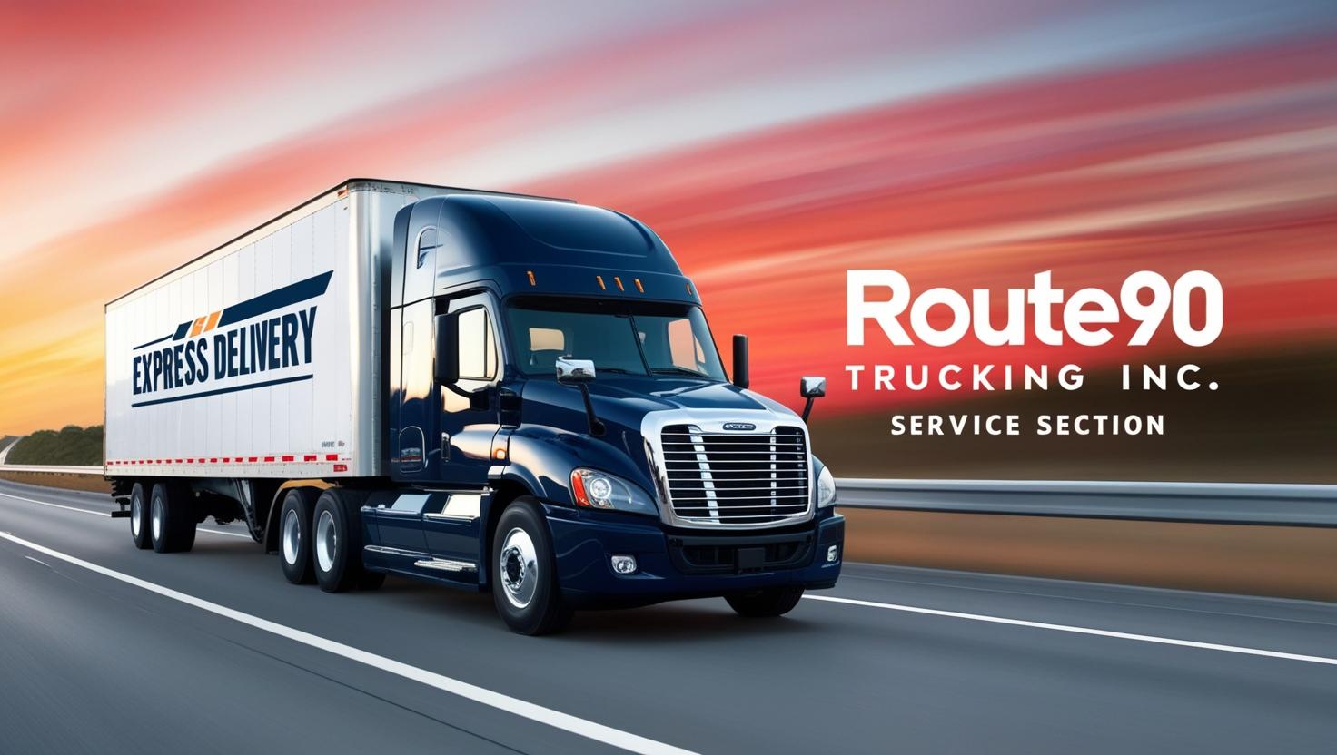Express Delivery Services by Route90 Trucking