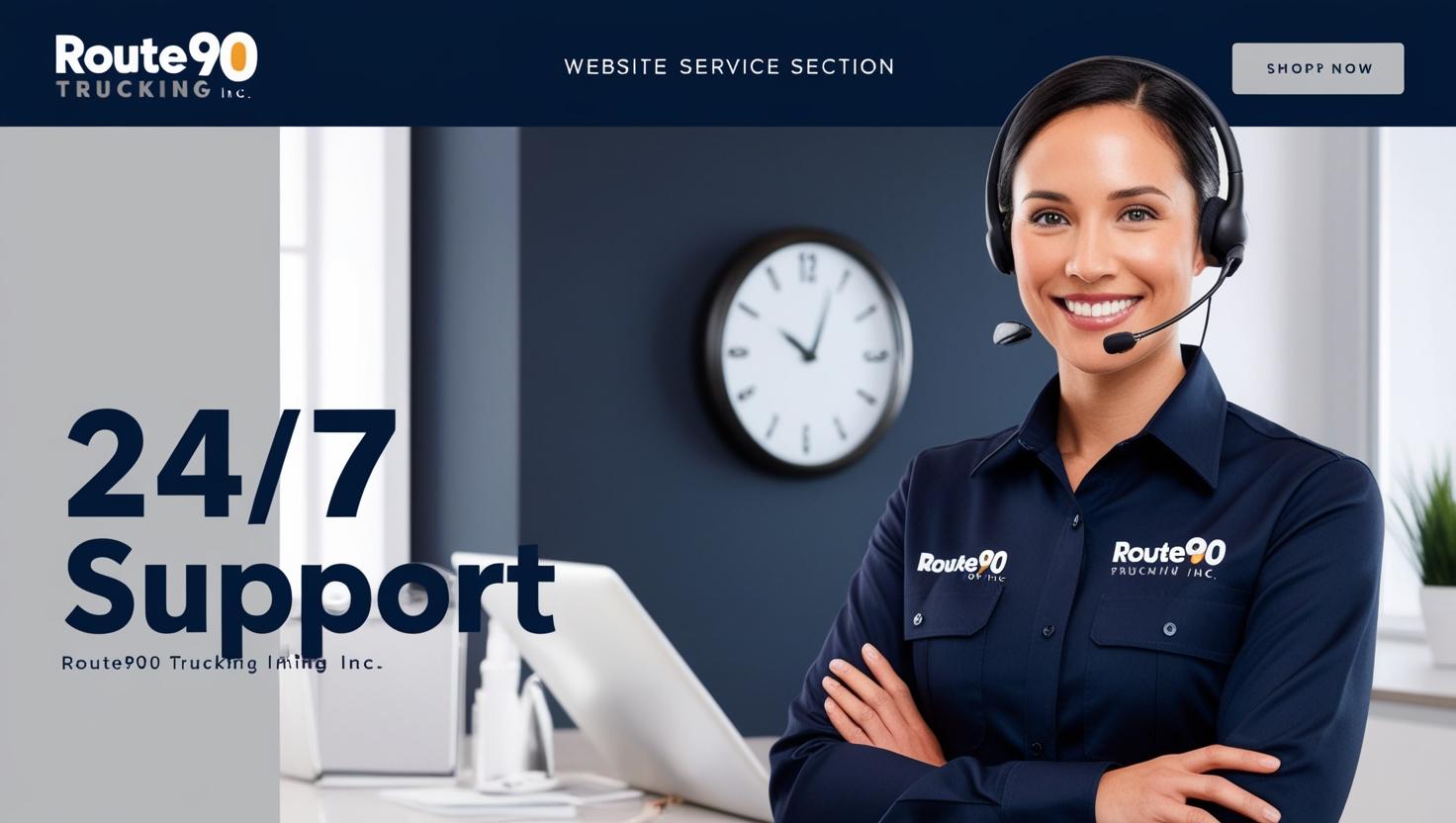 24/7 Customer Support by Route90 Trucking